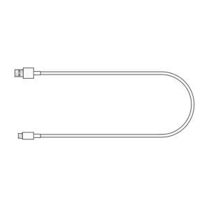 USB充電ケーブルのフリーイラスト