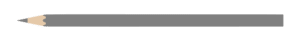 灰色鉛筆のイラスト