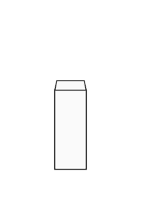 長形40号封筒のフリーイラスト