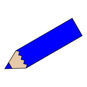 青鉛筆のイラスト