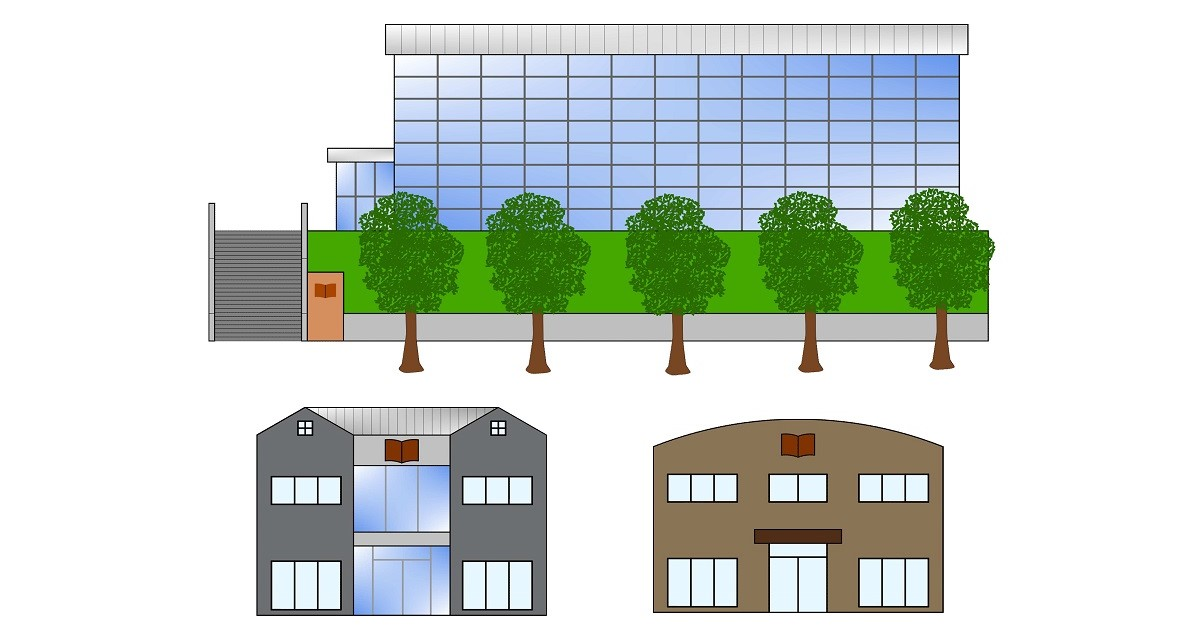 図書館イラスト