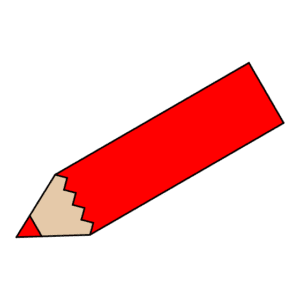 赤鉛筆のイラスト